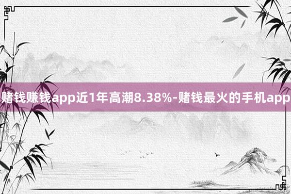 赌钱赚钱app近1年高潮8.38%-赌钱最火的手机app